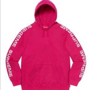 Supreme Metallic Rib Hooded Sweatshirt
